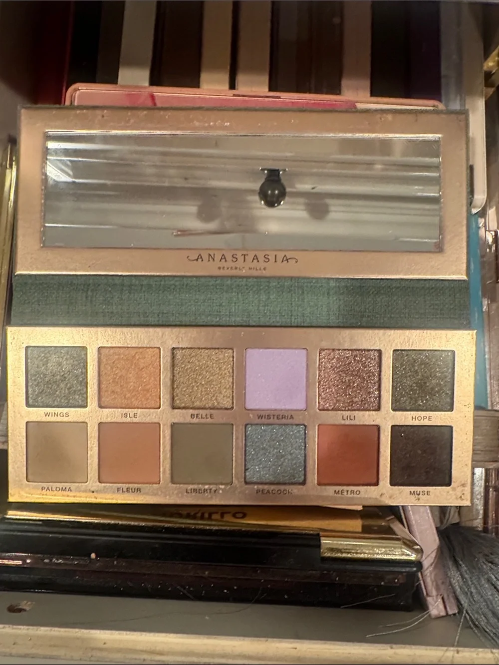 Anastasia beverly hills palette on noveau